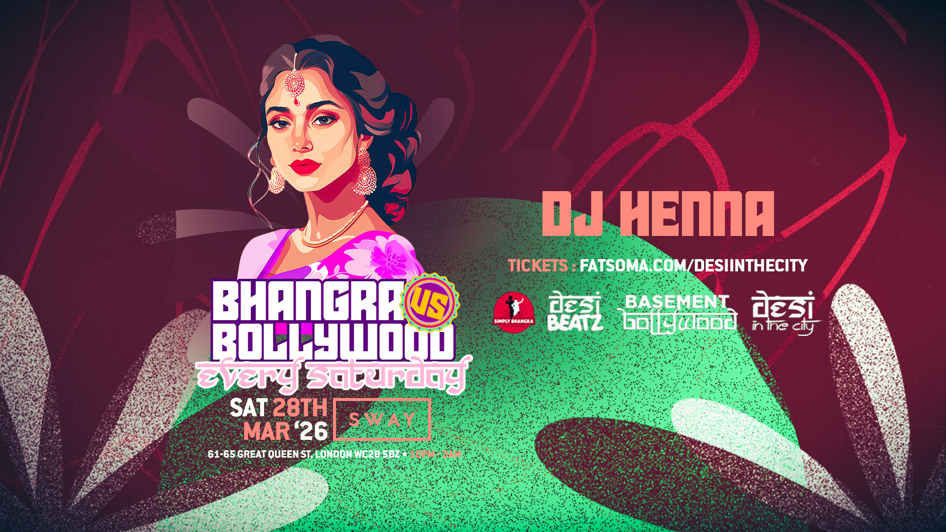 BHANGRA vs BOLLYWOOD! | 28.03.26 |  SWAY BAR LONDON
