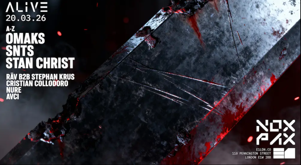 ALIVE: OMAKS, SNTS / Techno