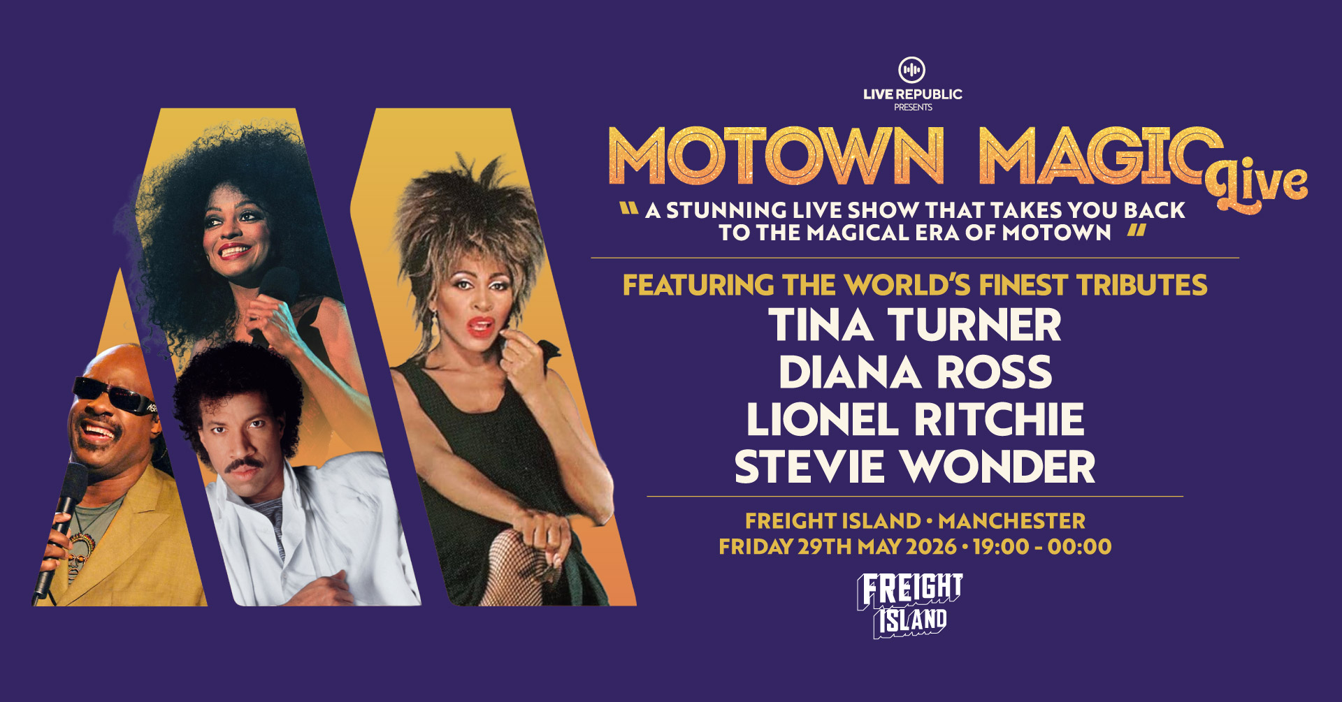 Motown Magic Live | Freight Island, Manchester