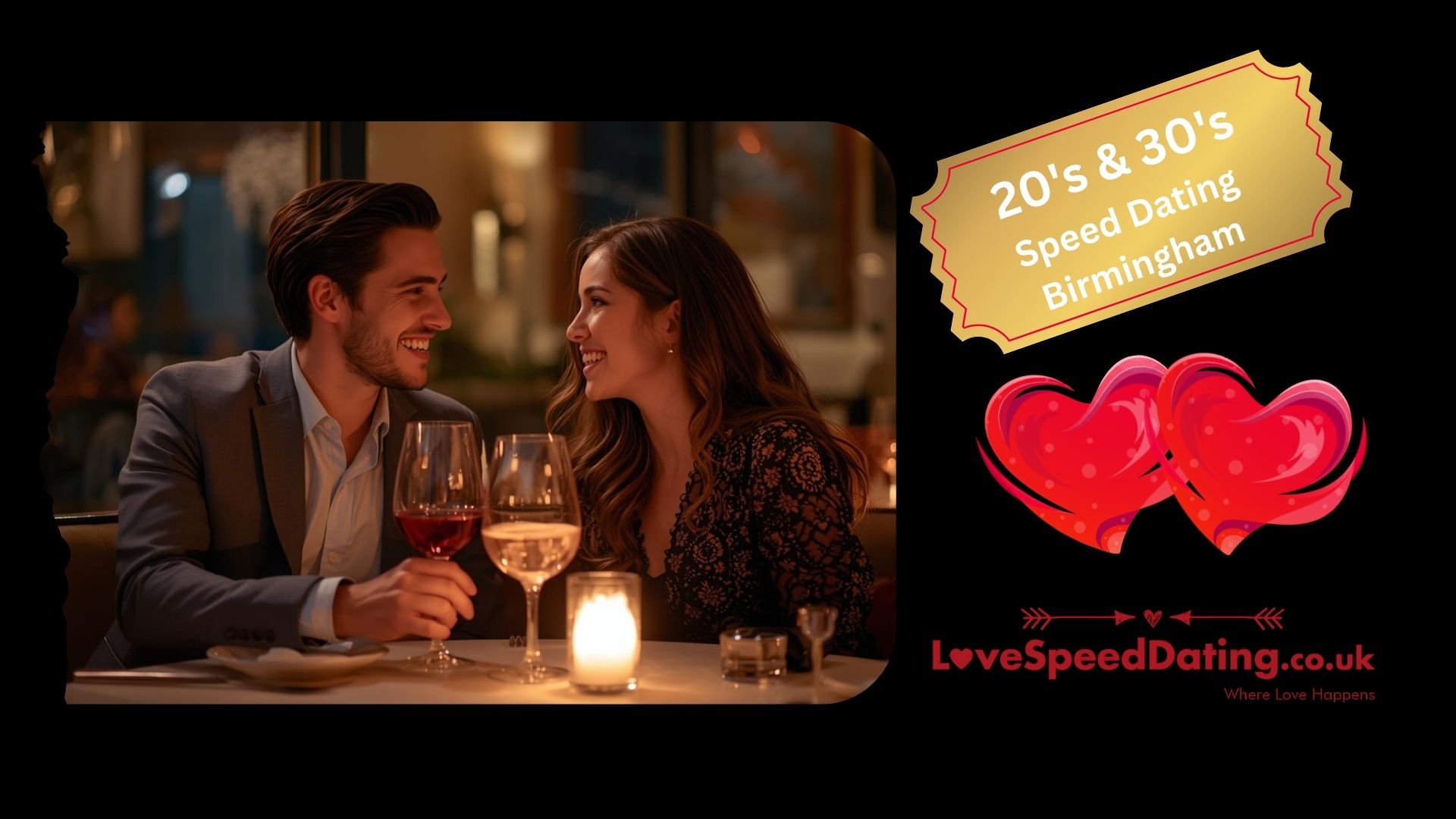 Speed Dating Singles Night Birmingham ages 20's & 30's