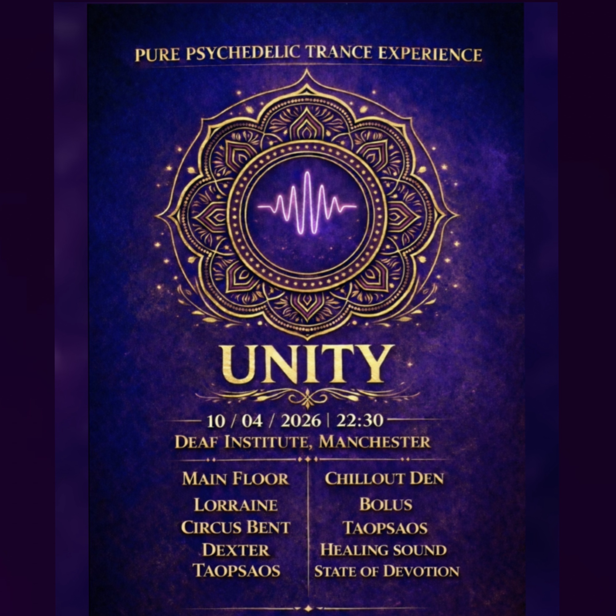 UNITY – Psychedelic Trance Experience