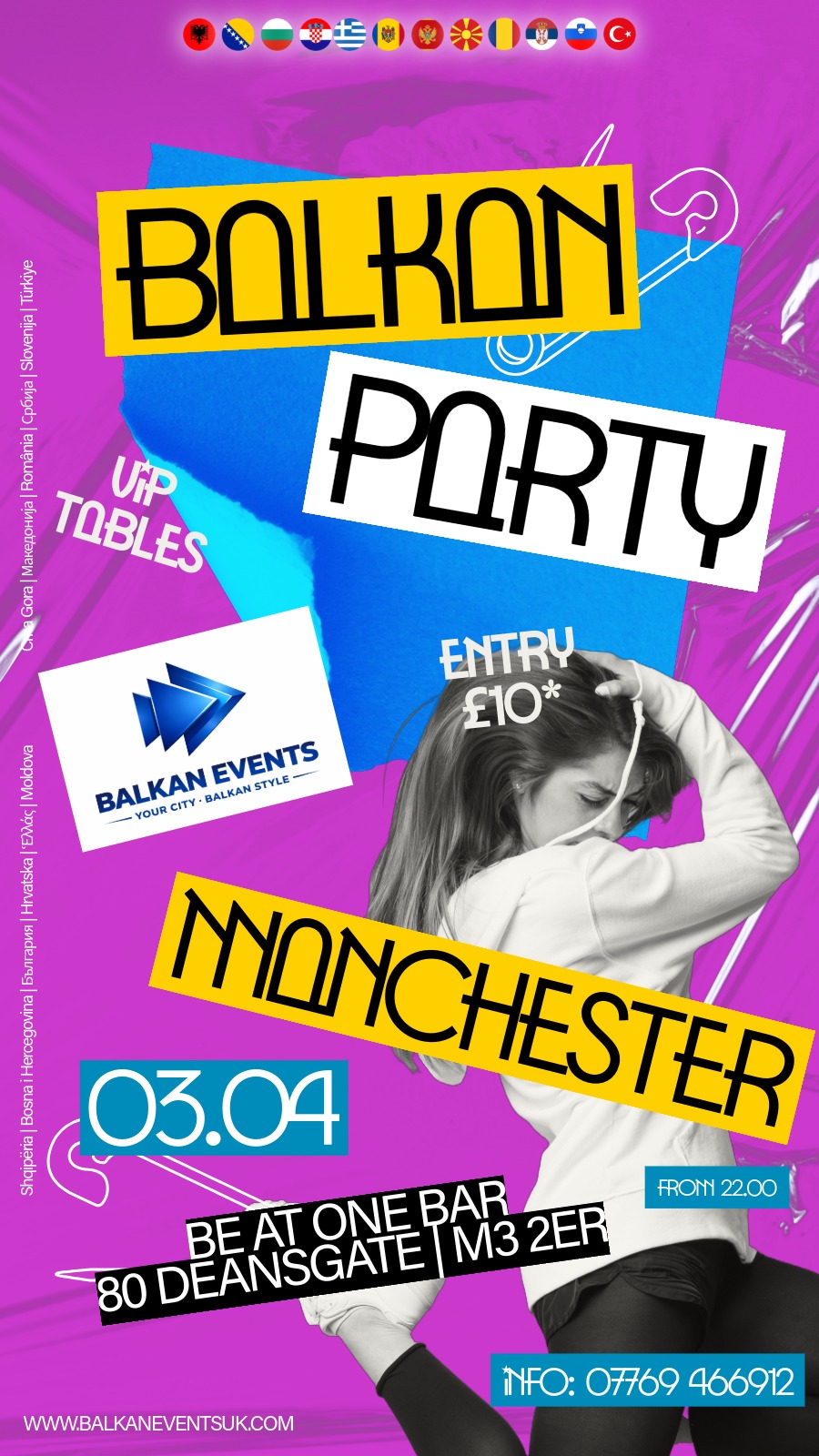 BALKAN Party MANCHESTER - Spring Party