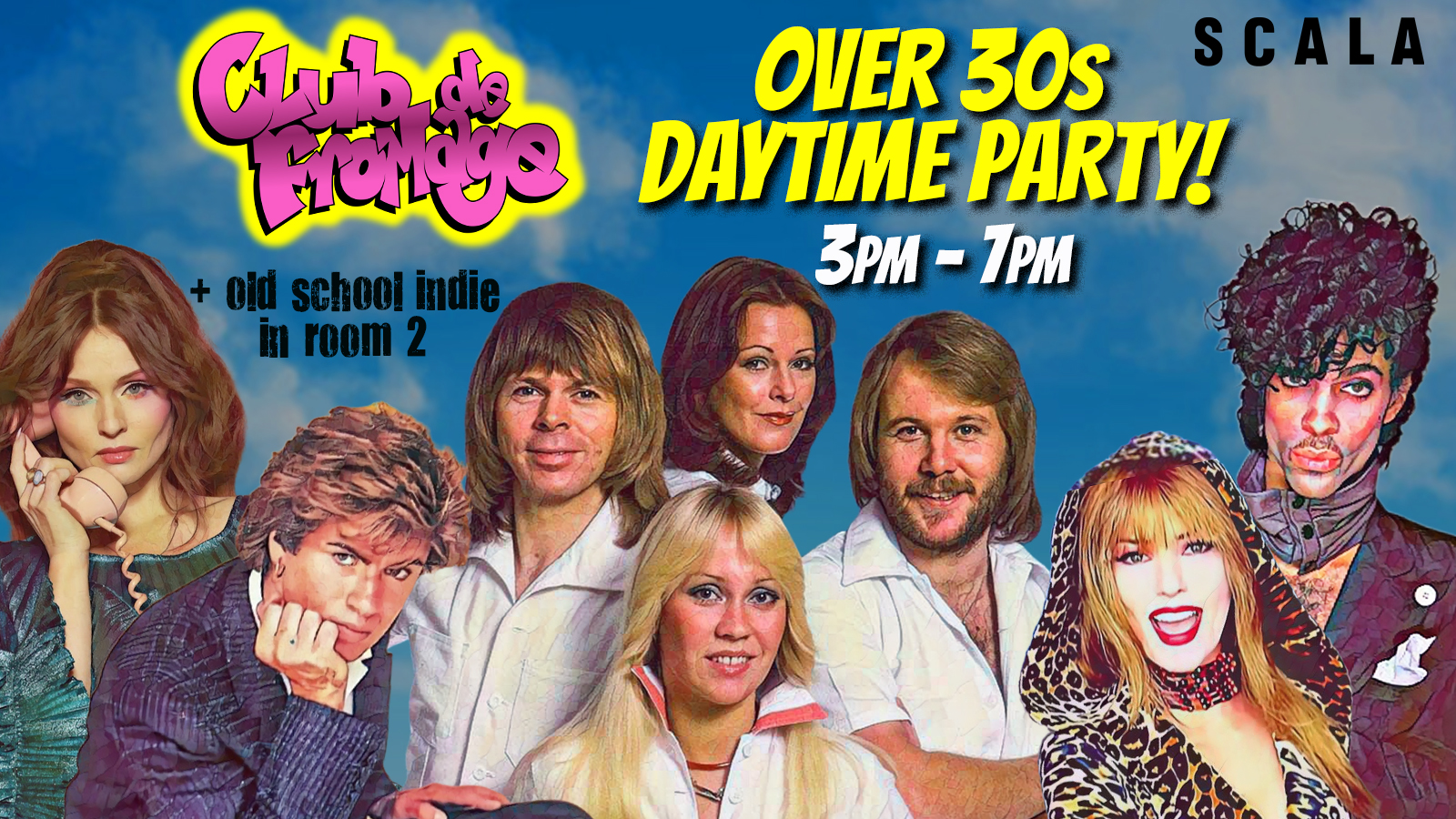 Club de Fromage - Over 30s Daytime Party: 15 August, 3pm-7pm