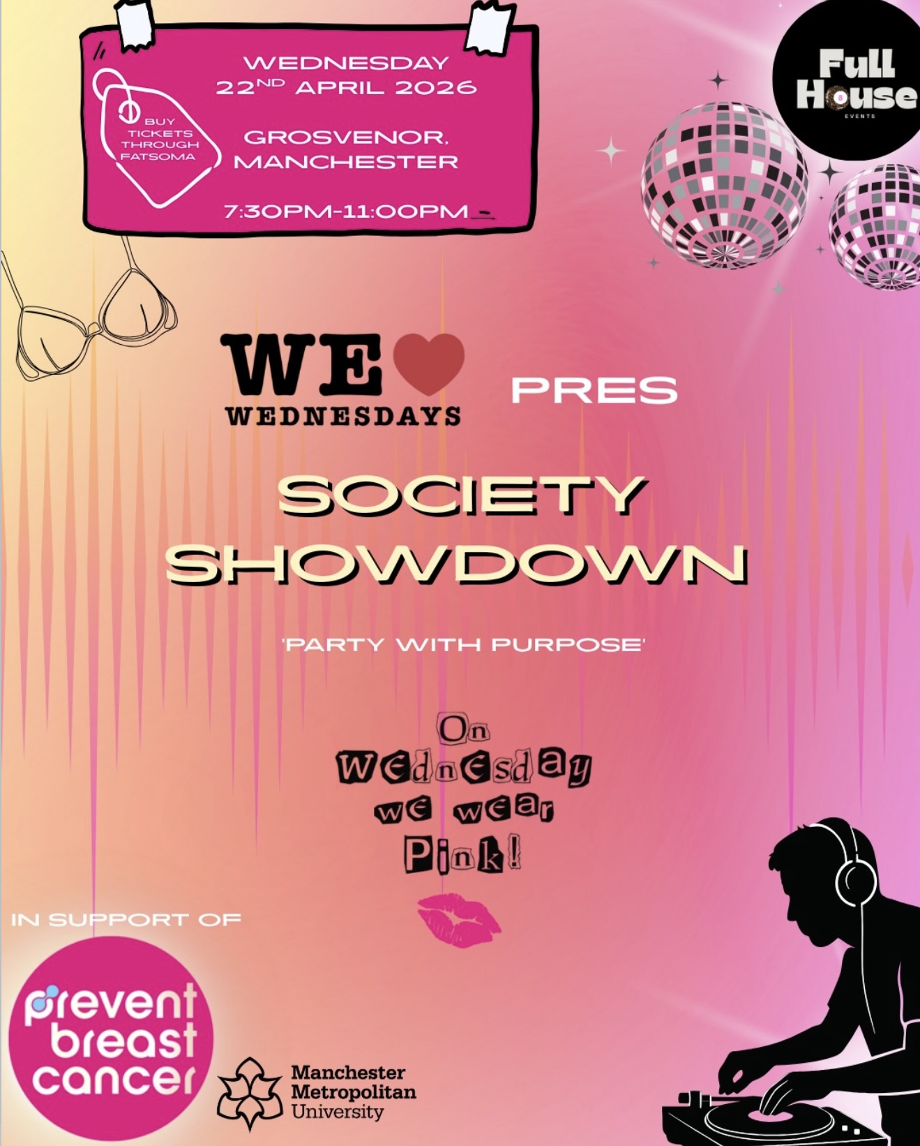 SOCIETY SHOWDOWN 👑 🎱 🏆 - Manchester's biggest Disco Bingo night🕺!! - Includes entry to WE❤️WEDNESDAY @ARK 🪩 🎀