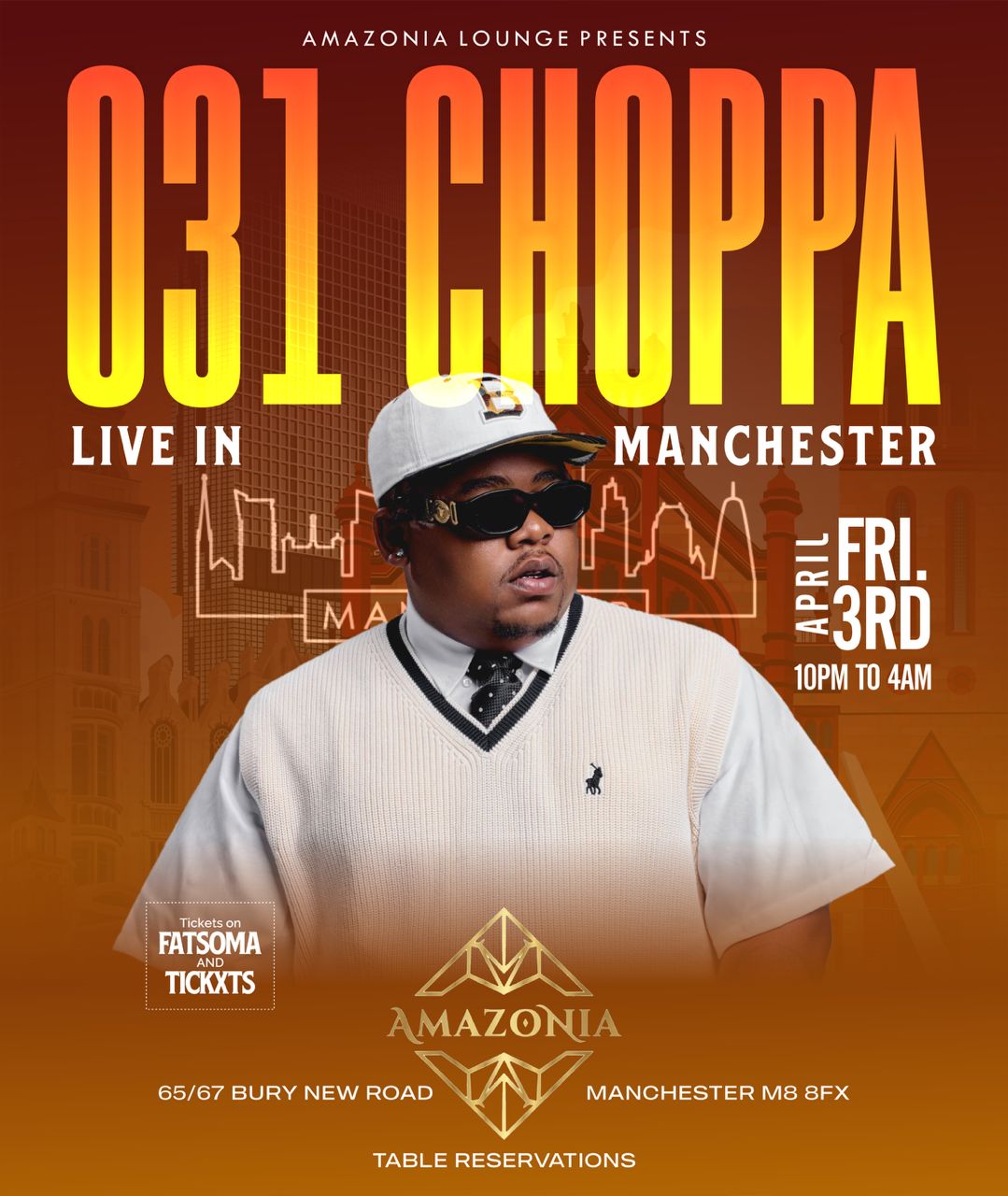 031 CHOPPA LIVE IN MANCHESTER