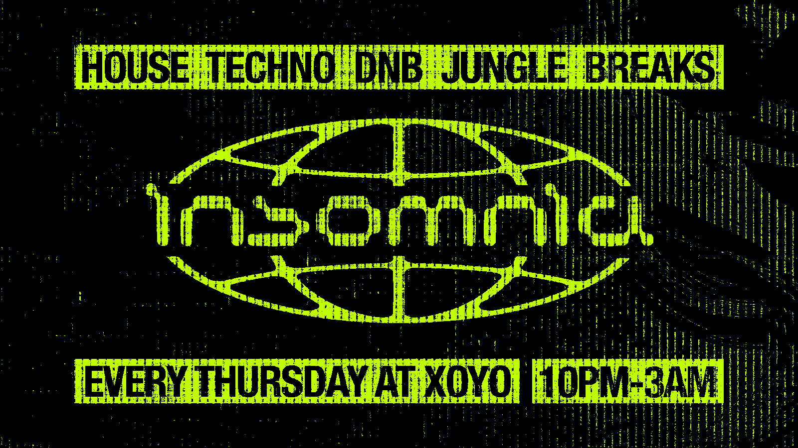 Arts Takeover: Insomnia Thursdays at XOYO