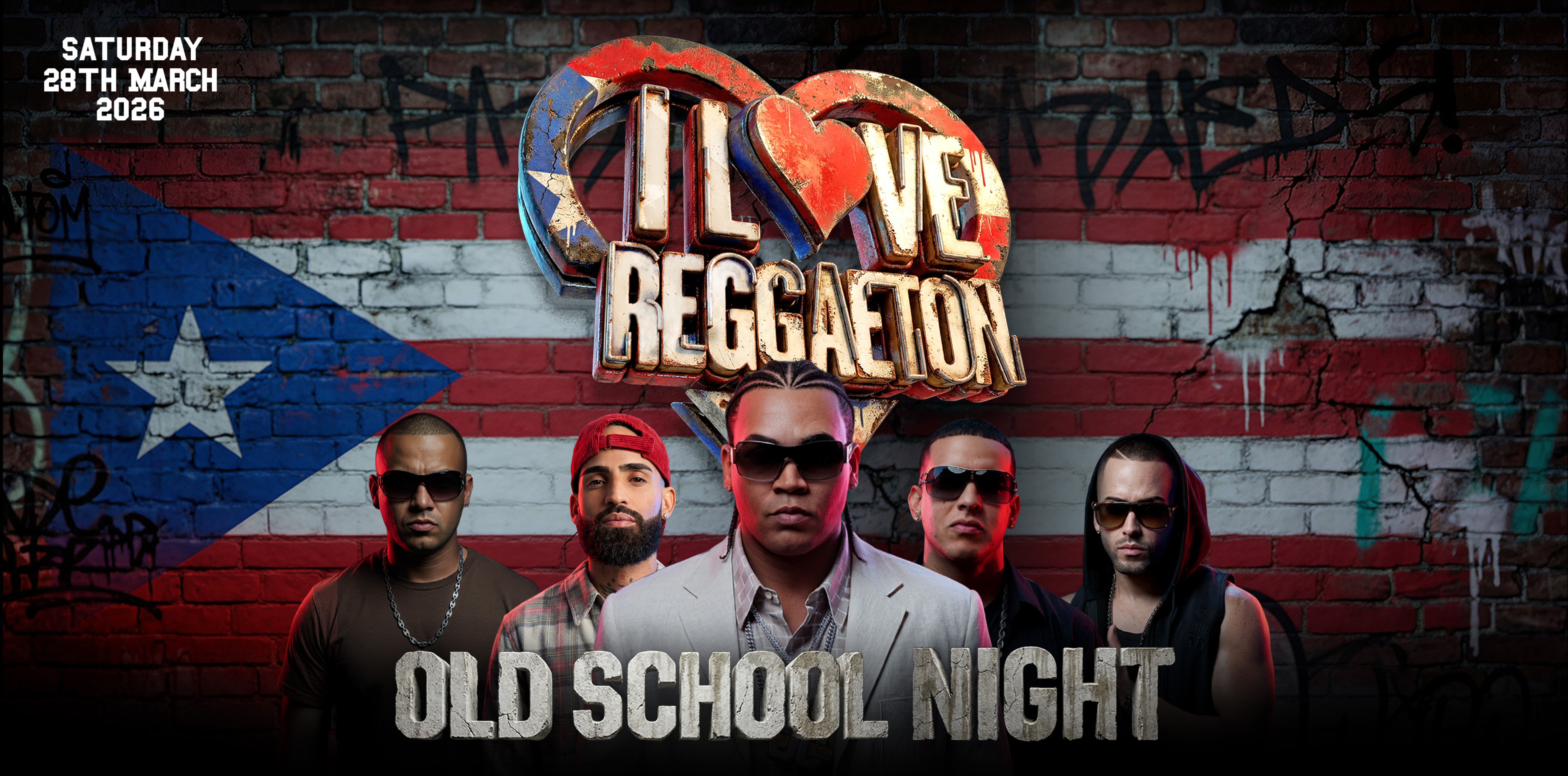 I LOVE REGGAETON "OLD SCHOOL NIGHT" - LONDON'S BIGGEST REGGAETON PARTY 28/3