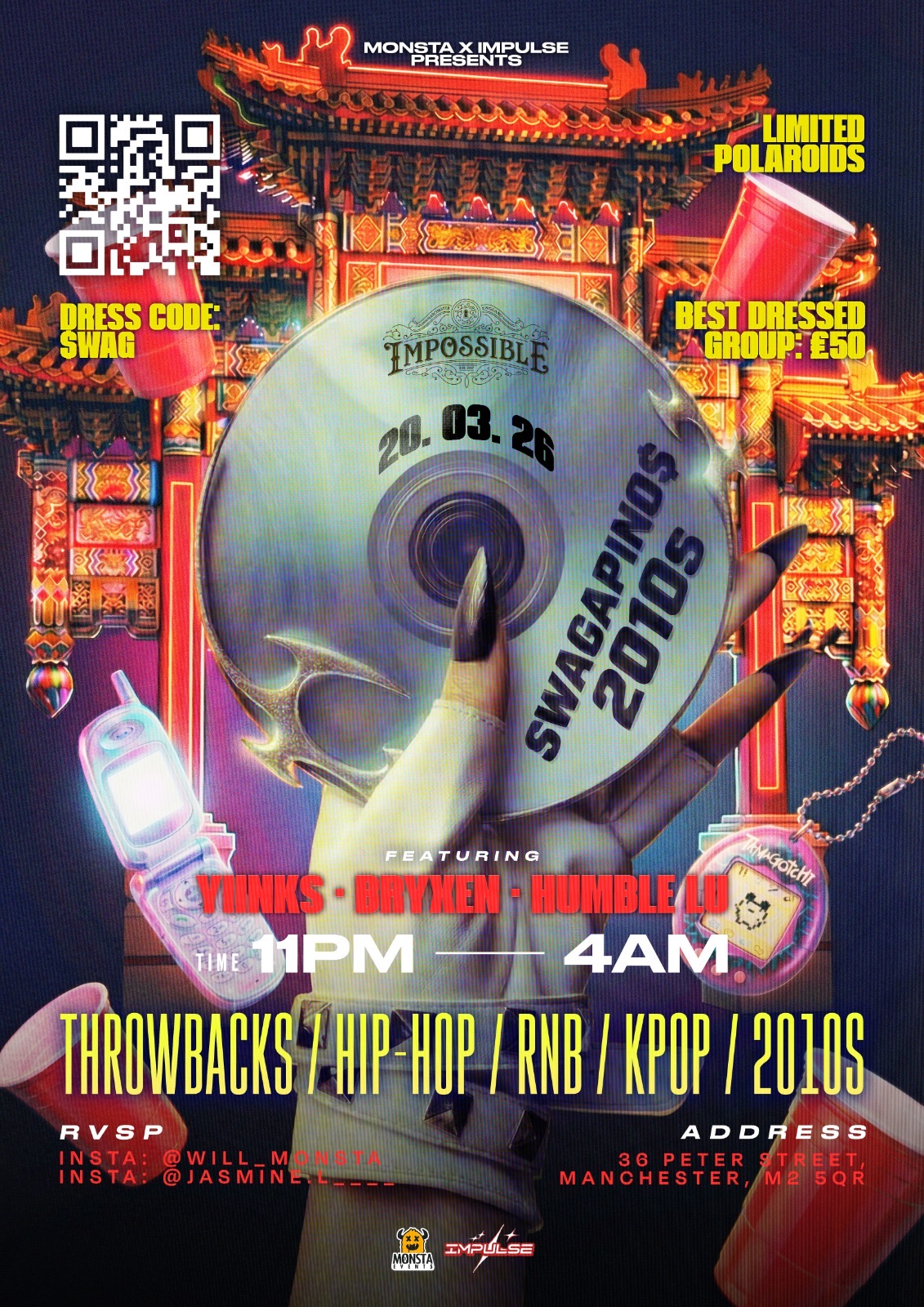 IMPULSE X MONSTA: 2010s THROWBACK NIGHT