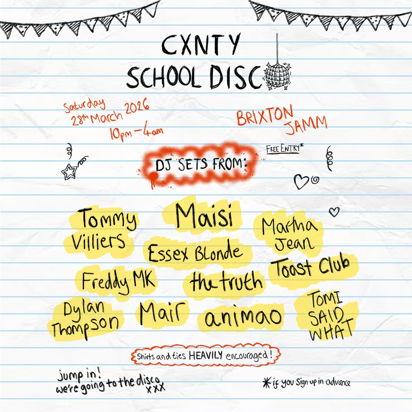 The Cxnty School Disco