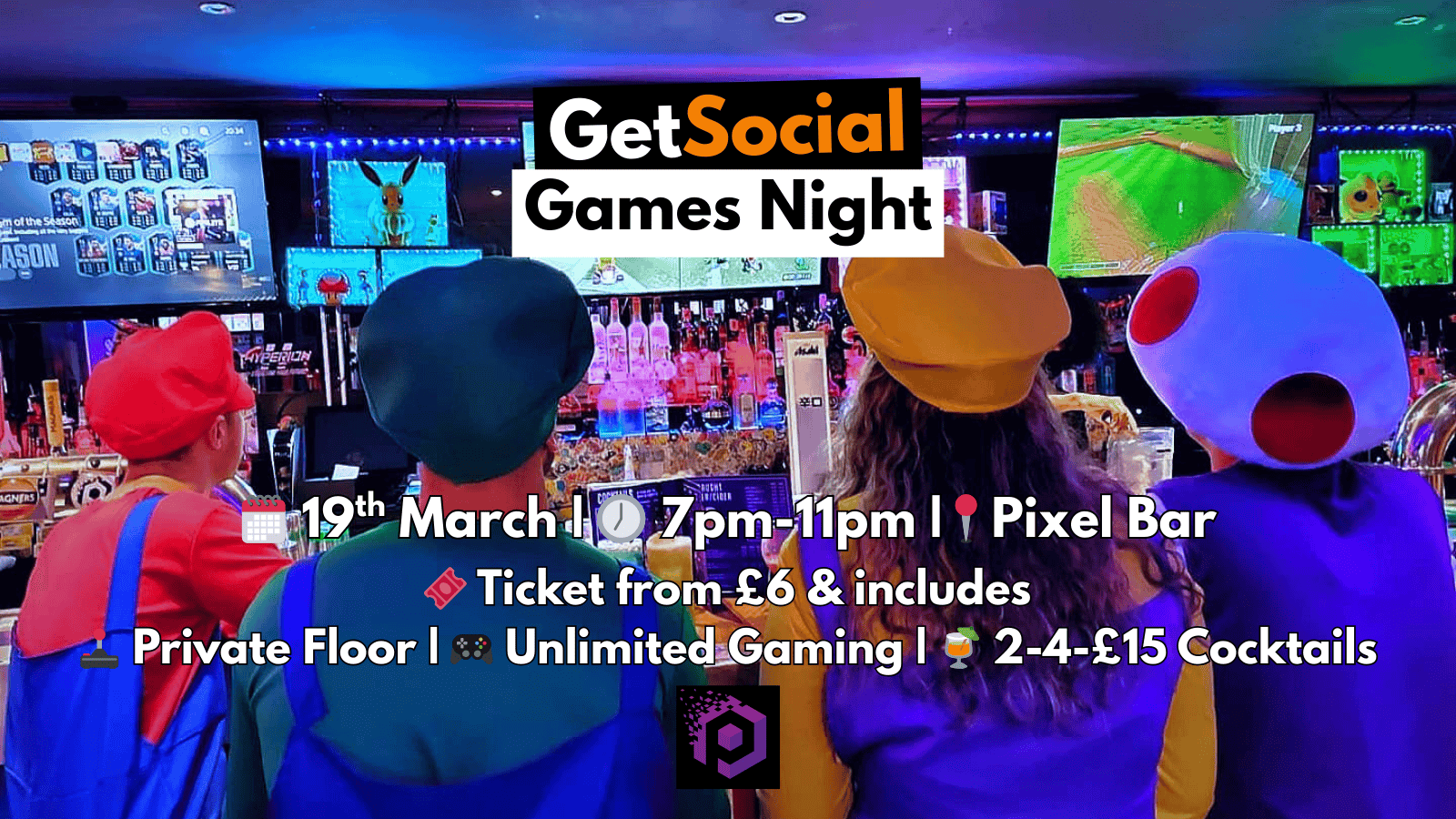 GetSocial Games Night | Meet New People & Make Friends (20s–40s) 🎮