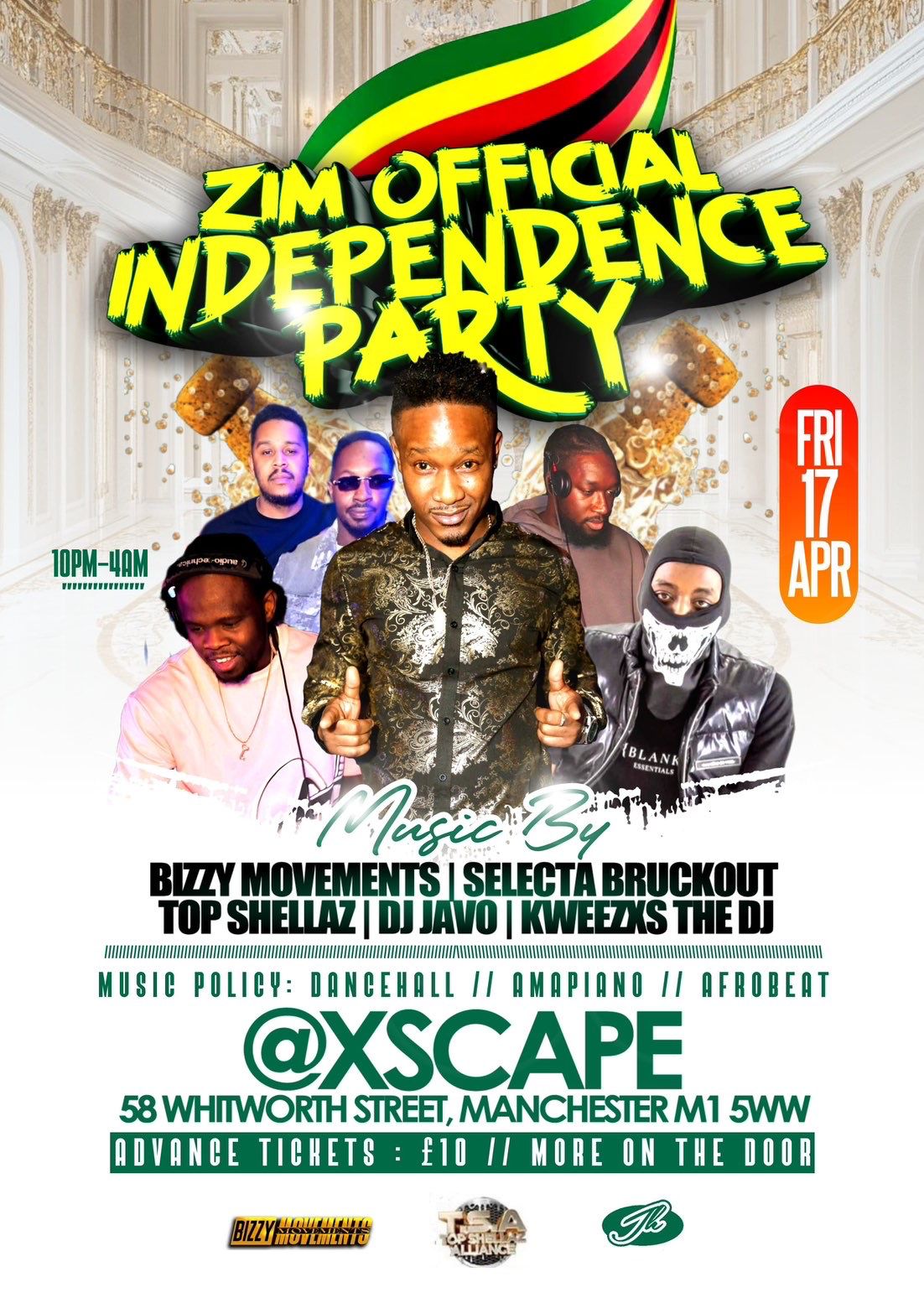 ZIM OFFICIAL INDEPENDENCE PARTY - Afrobeats/HipHop/Amapiano/RnB/DanceHall
