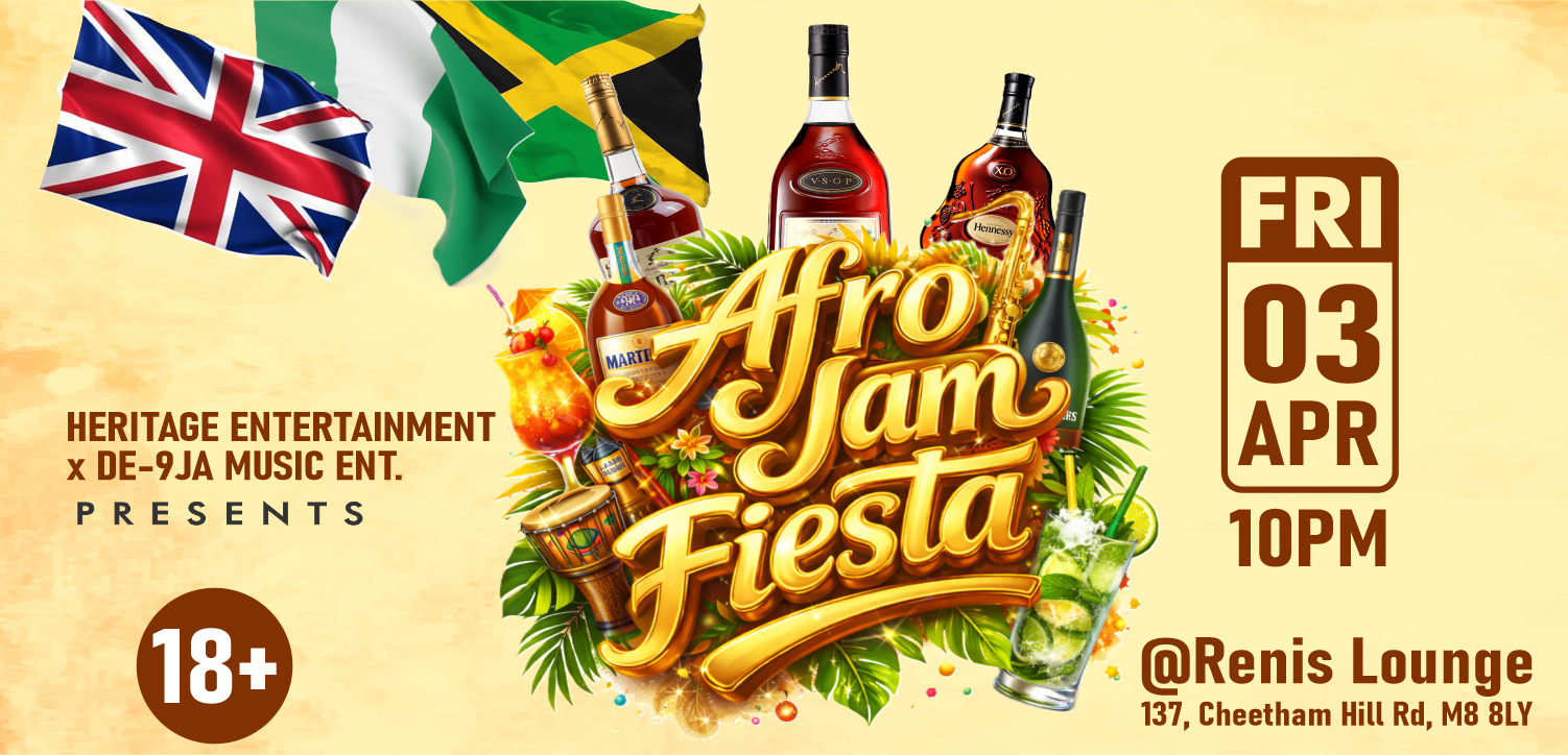 Afro Jam Fiesta – The Ultimate Afro Vibe Night