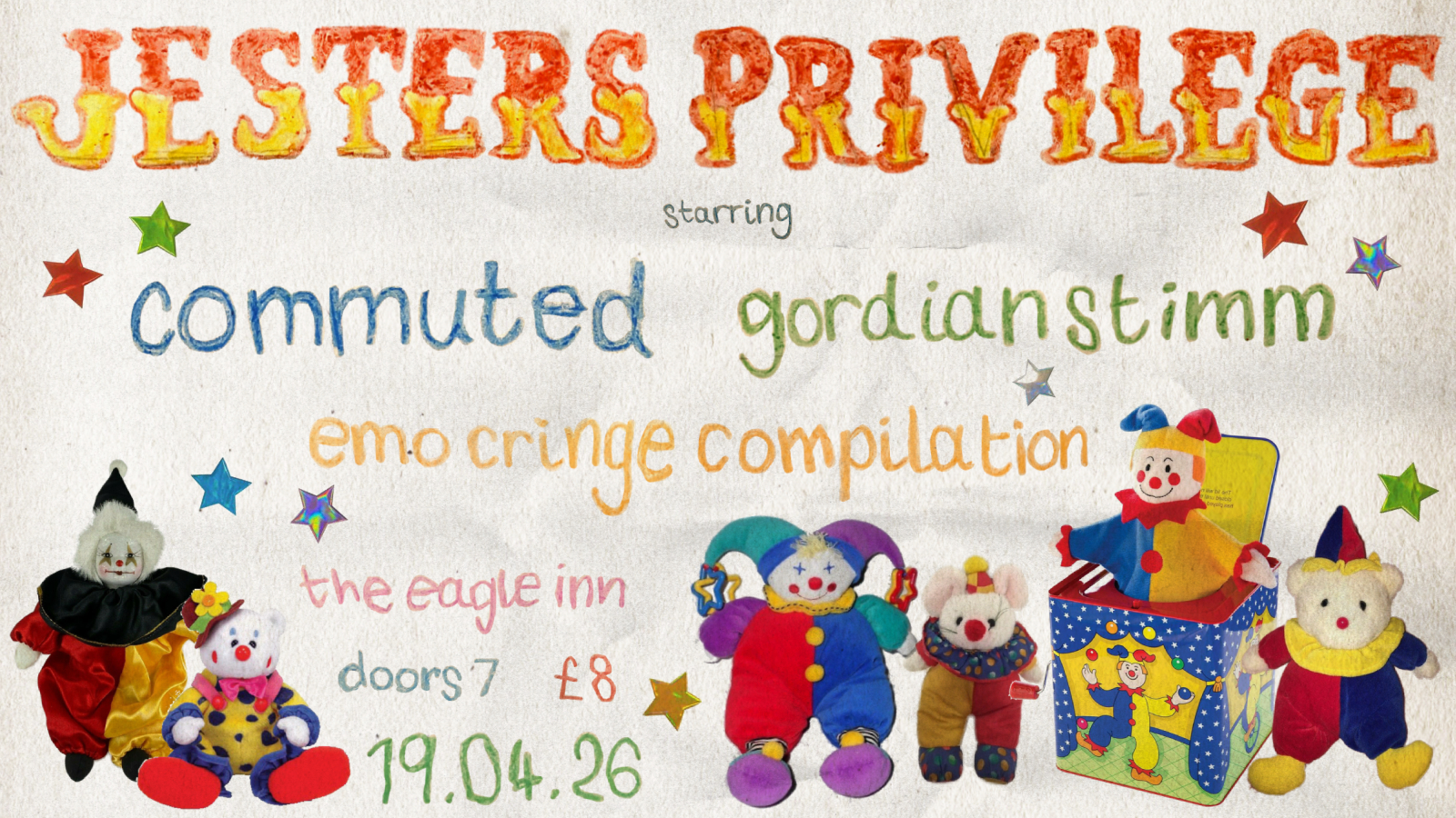 Jester's Privilege: COMMUTED + friends