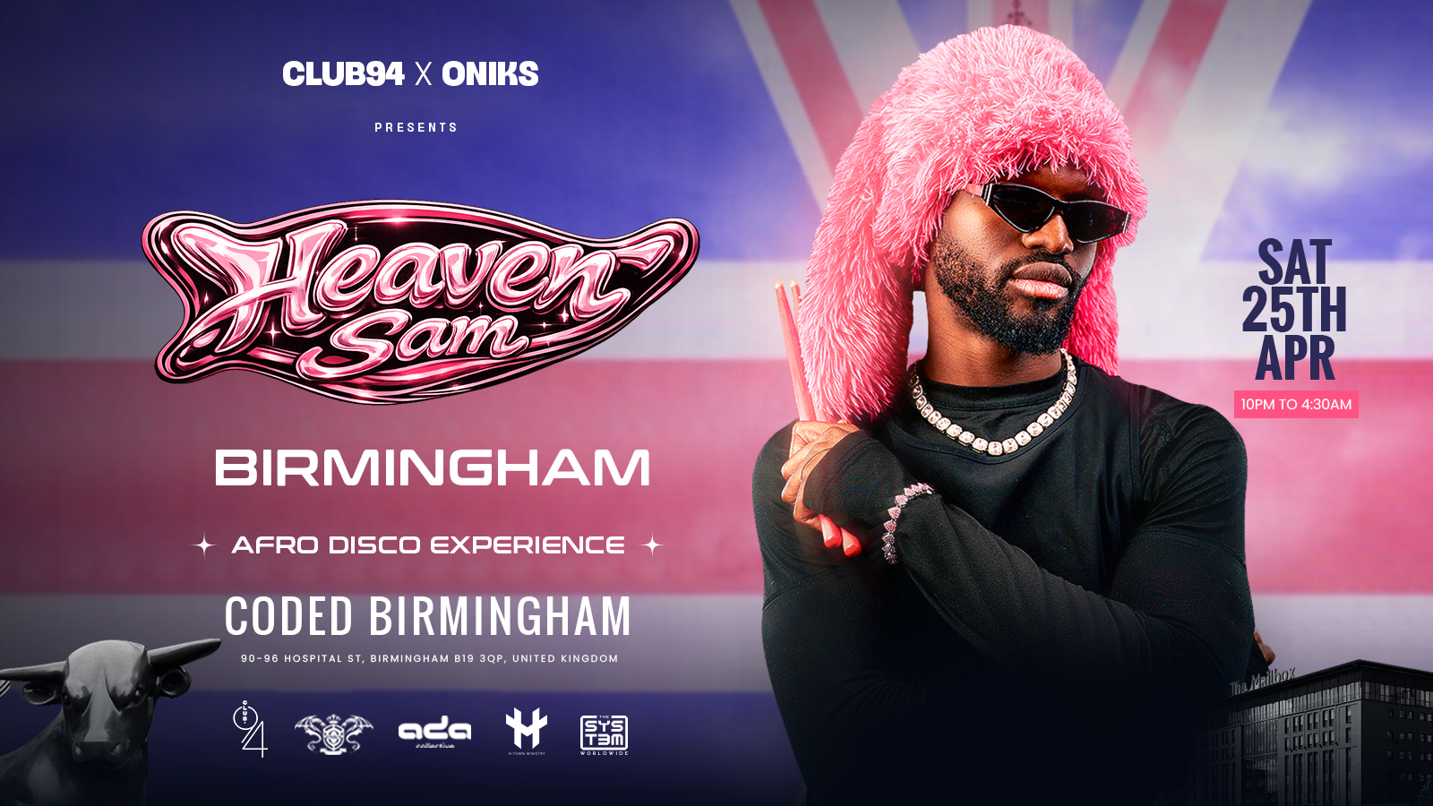 HEAVEN SAM PERFORMING LIVE