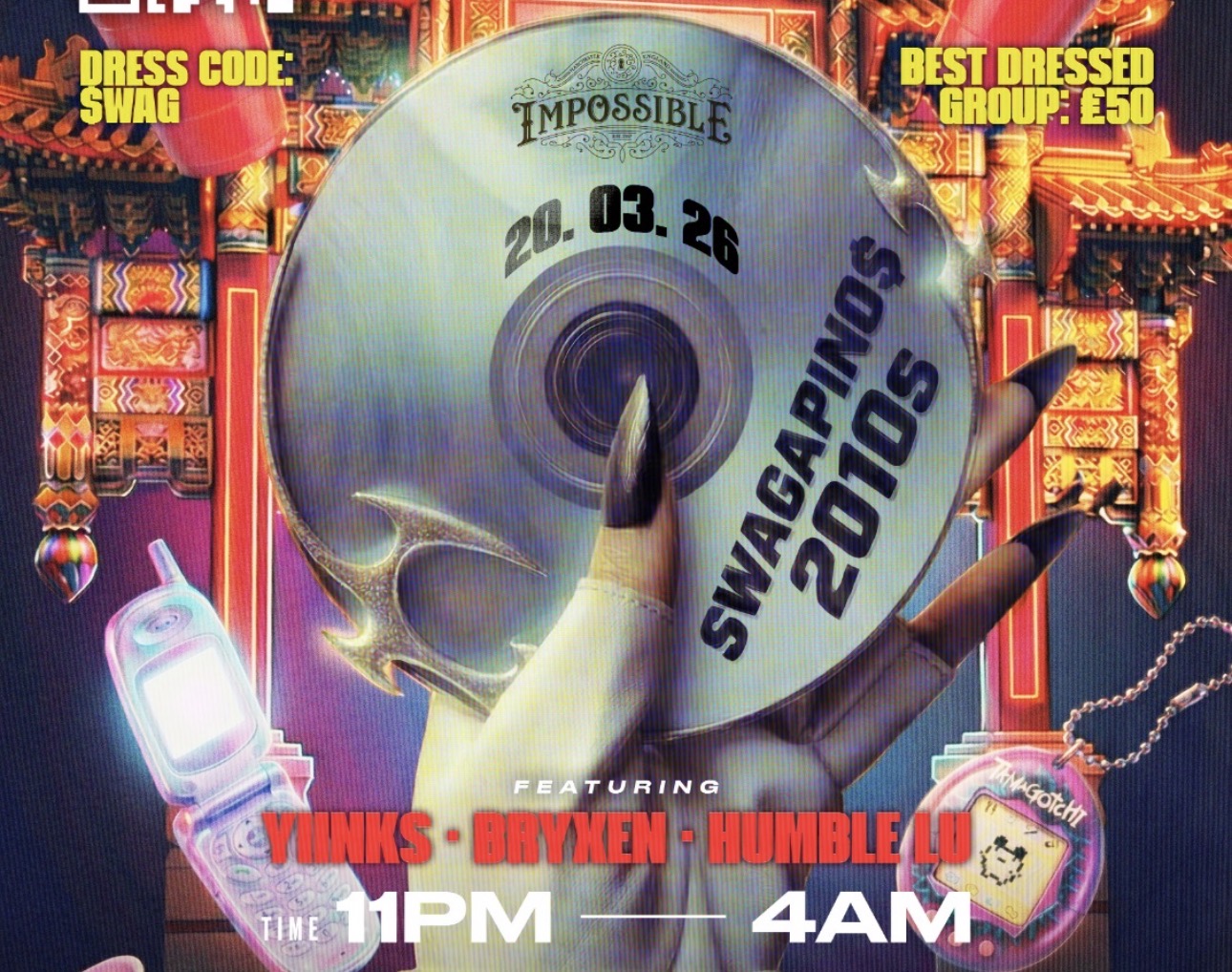 MONSTA MANCHESTER X IMPULSE: SWAGAPINO @ IMPOSSIBLE MCR