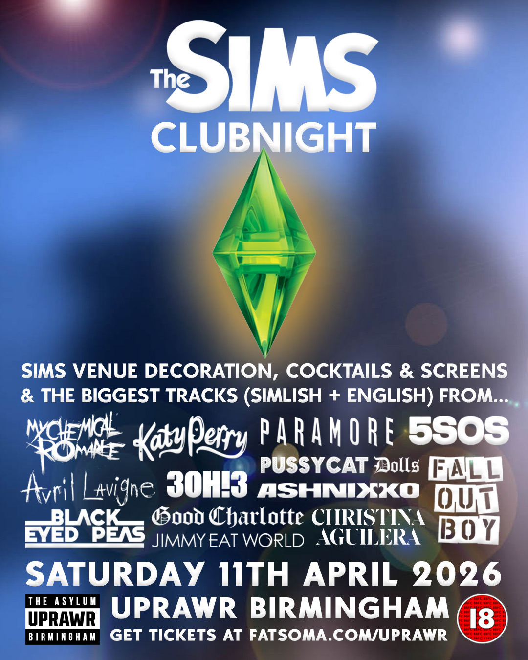 UPRAWR: The Sims Clubnight!