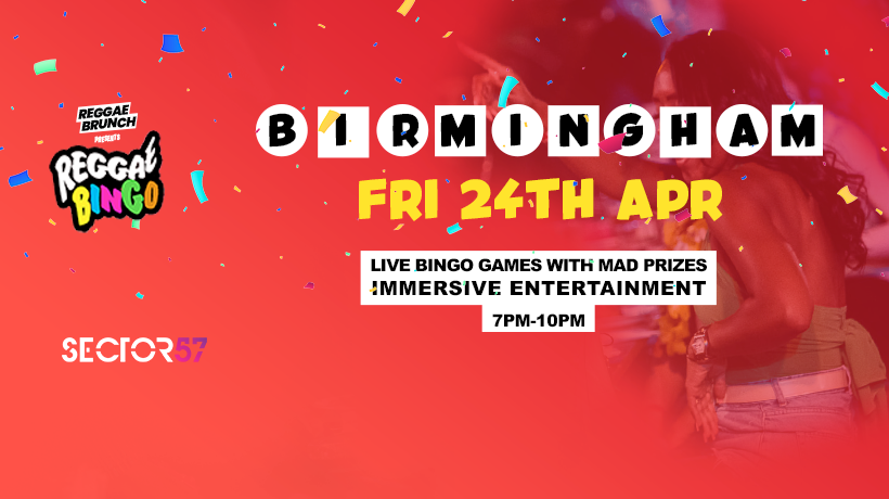 Reggae Bingo - Birmingham - Fri 24th Apr