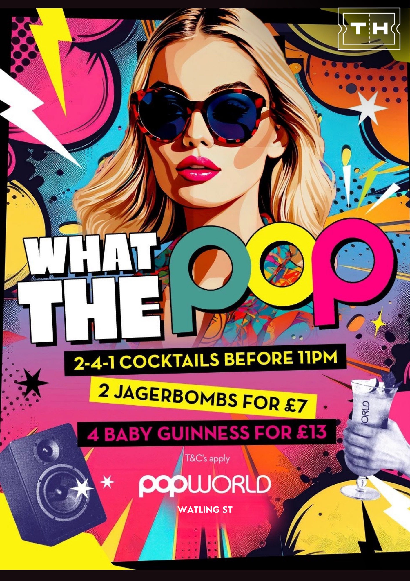 SATURDAYS @ POPWORLD WATLING STREET 21ST MARCH