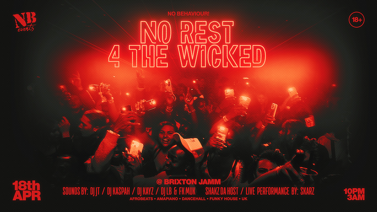 NB Nights | No Rest 4 The Wicked
