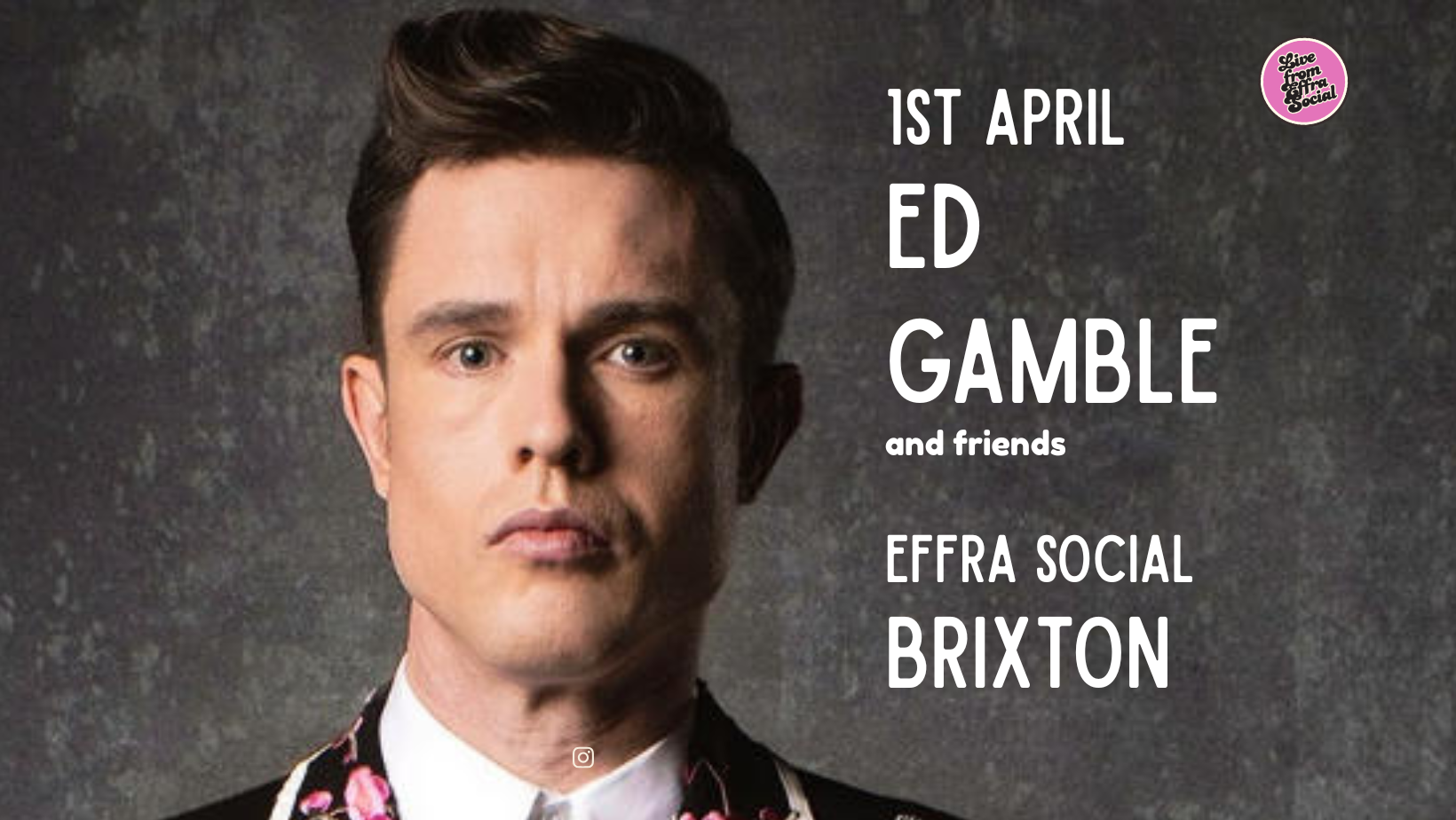 ED GAMBLE: Live From Effra Social