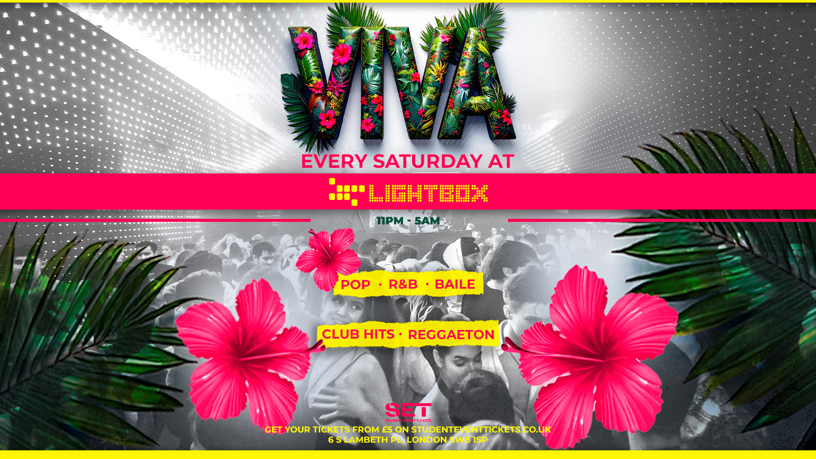 VIVA REGGAETON @ LIGHTBOX SATURDAY 11TH APRIL