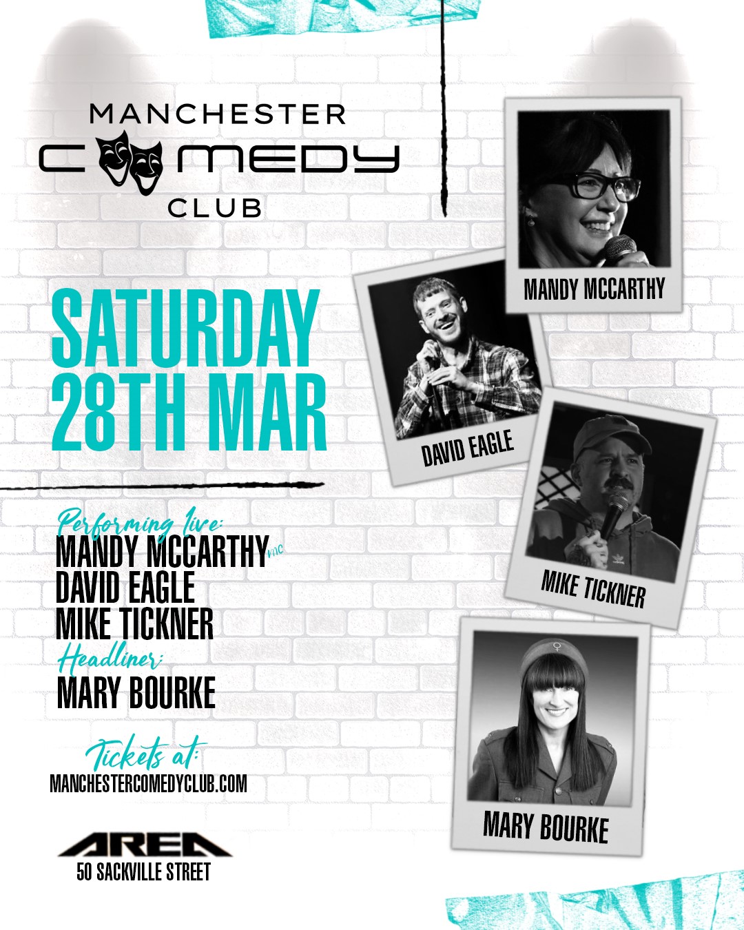 Manchester Comedy Club presents: MARY BOURKE AND FRIENDS