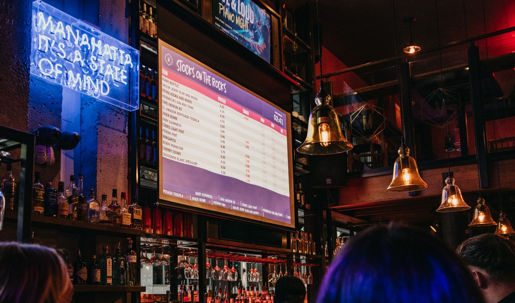 Stocks on the Rocks at Manahatta Deansgate - The most thrilling happy hour