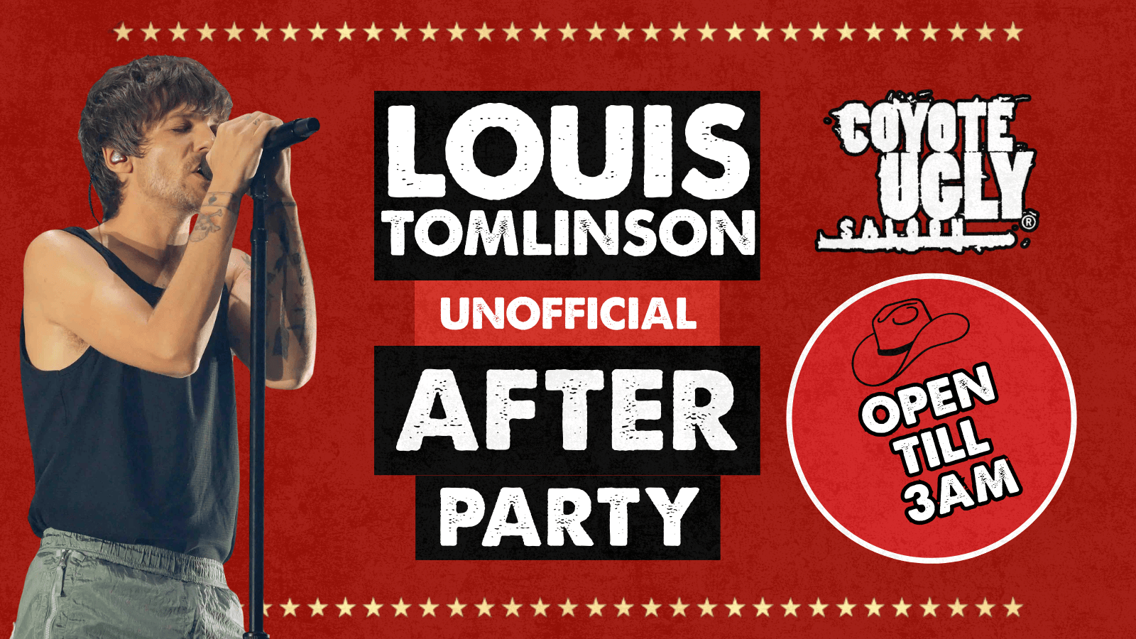LOUIS TOMLINSON UNOFFICIAL AFTERPARTY