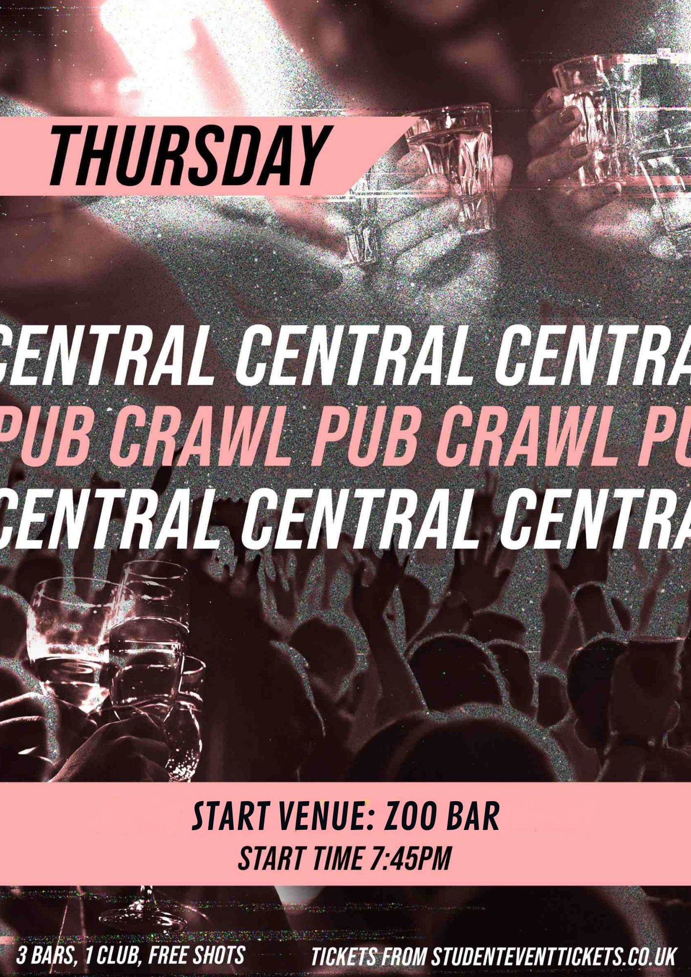 CENTRAL LONDON PUB CRAWL THURSDAY 19TH MARCH