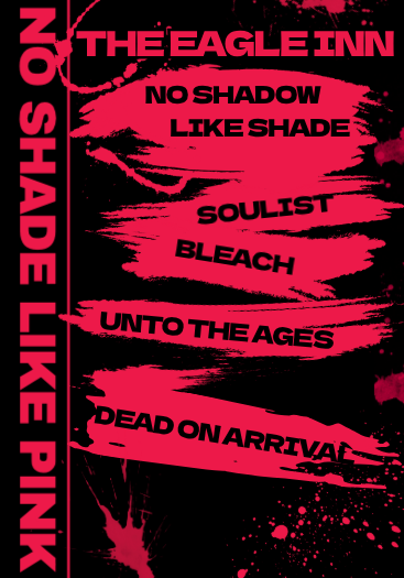No Shade Like Pink: No Shadow Like Shade @ The Eagle Inn