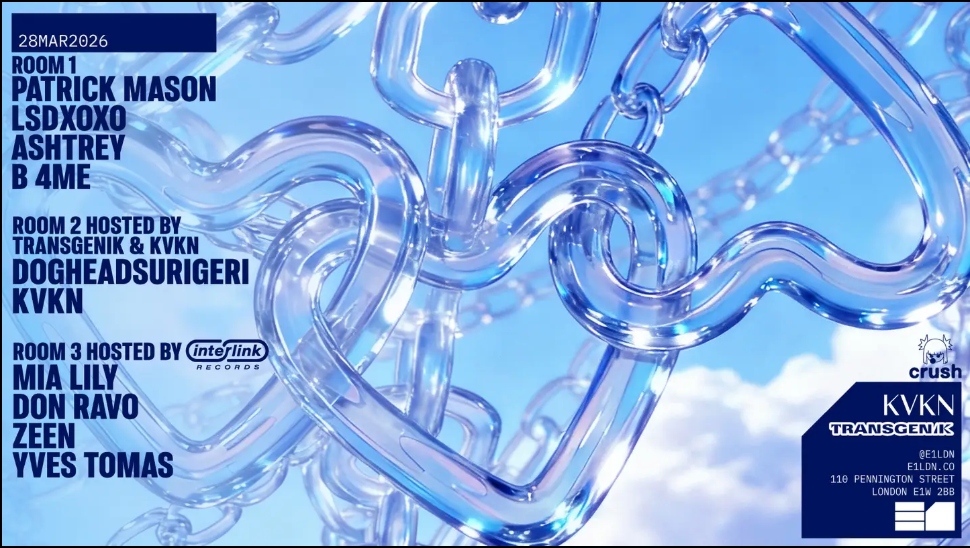 Patrick Mason, LSDXOXO, dogheadsurigeri, KVKN & ASHTREY / Trance, Techno