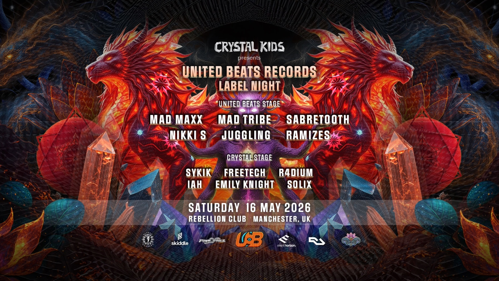 Crystal Kids Presents - United Beats Label Night