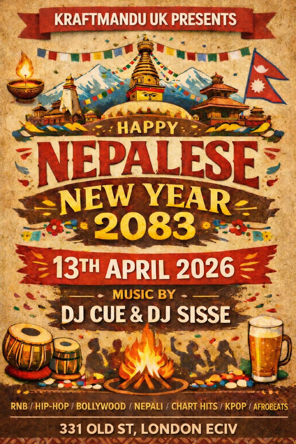 2083 Nepalese New Year Eve Party