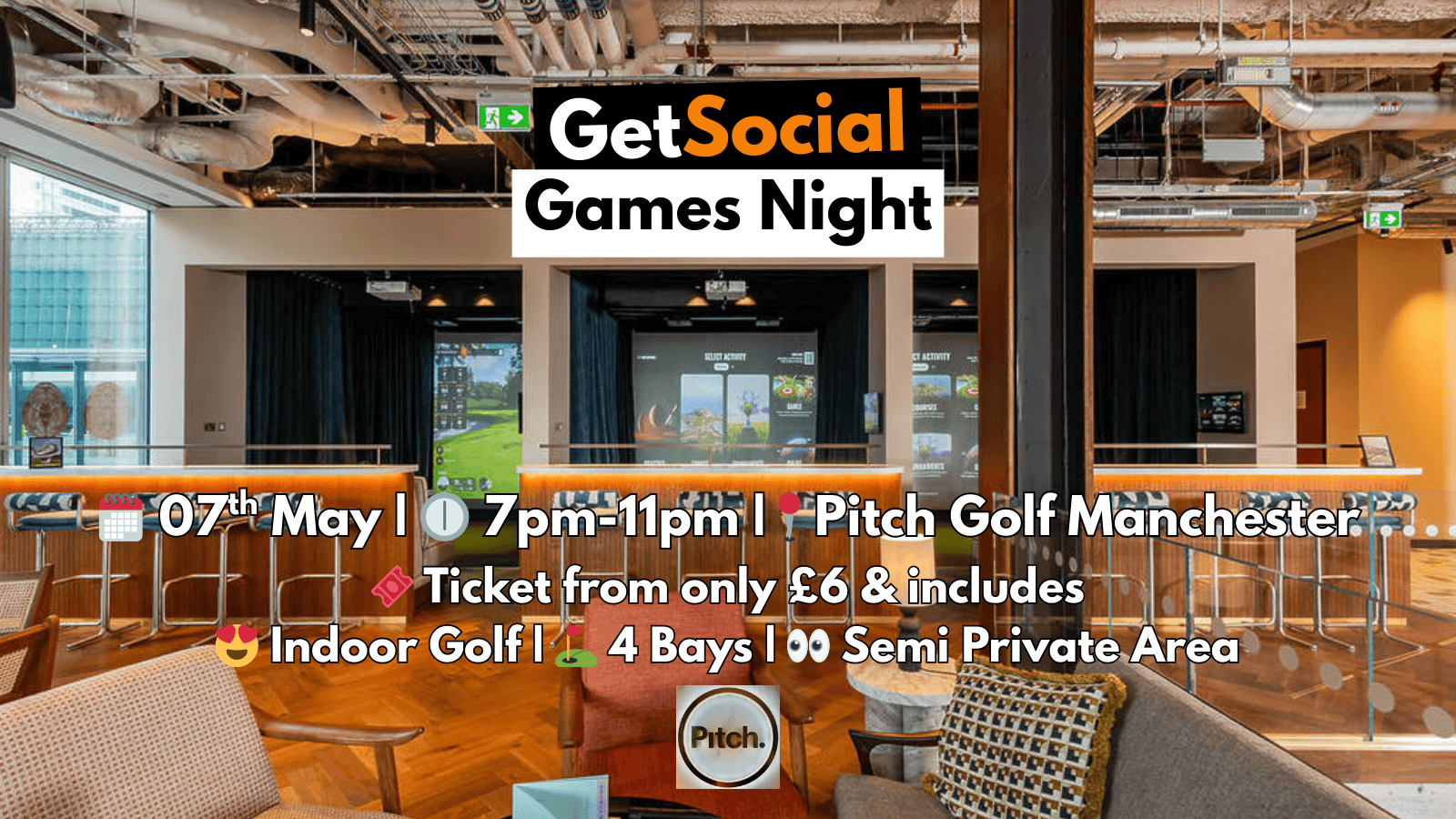 GetSocial Games Night | Meet New People & Make Friends (20s–40s) ⛳️