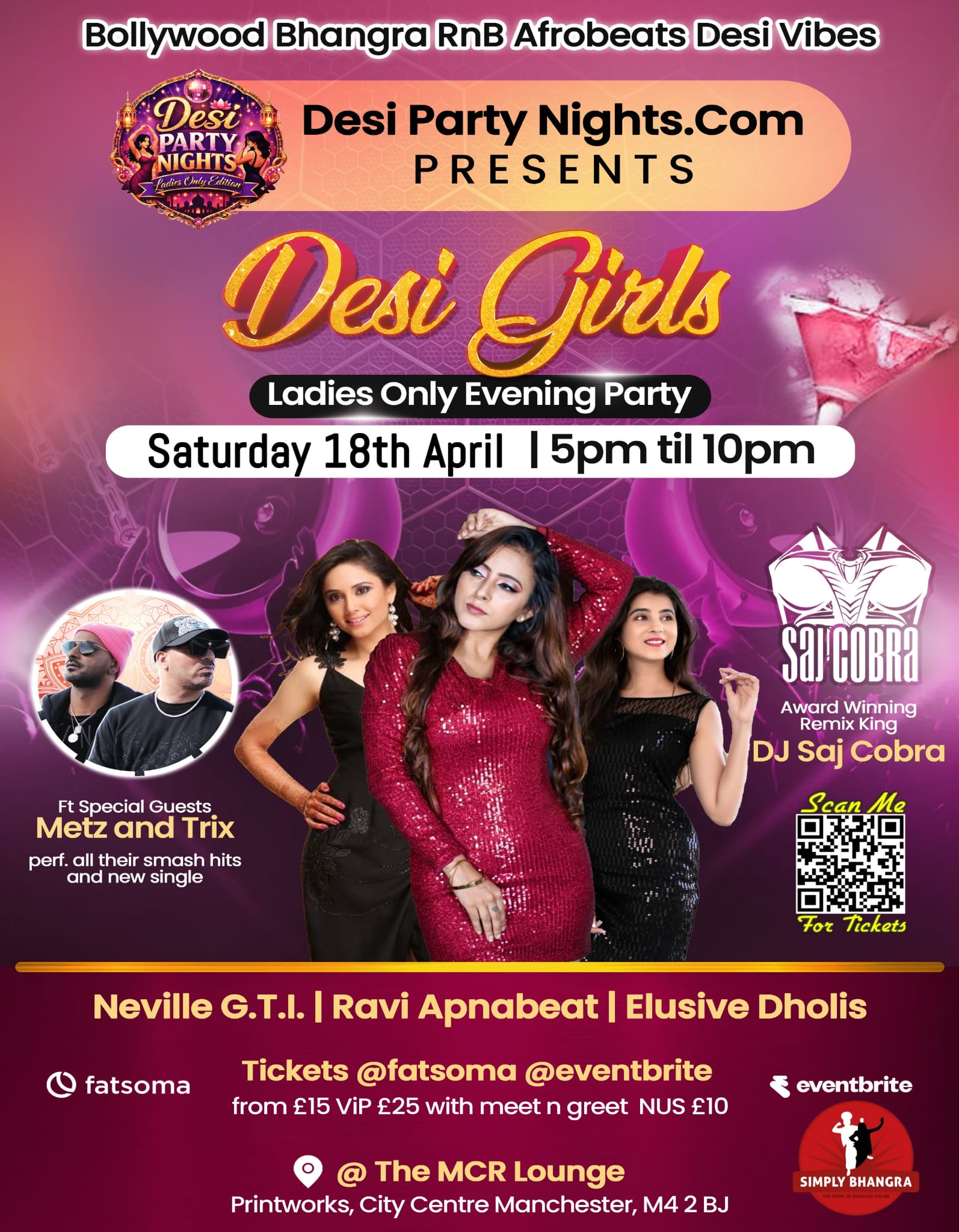 Desi Girls - Ladies Only Evening Party