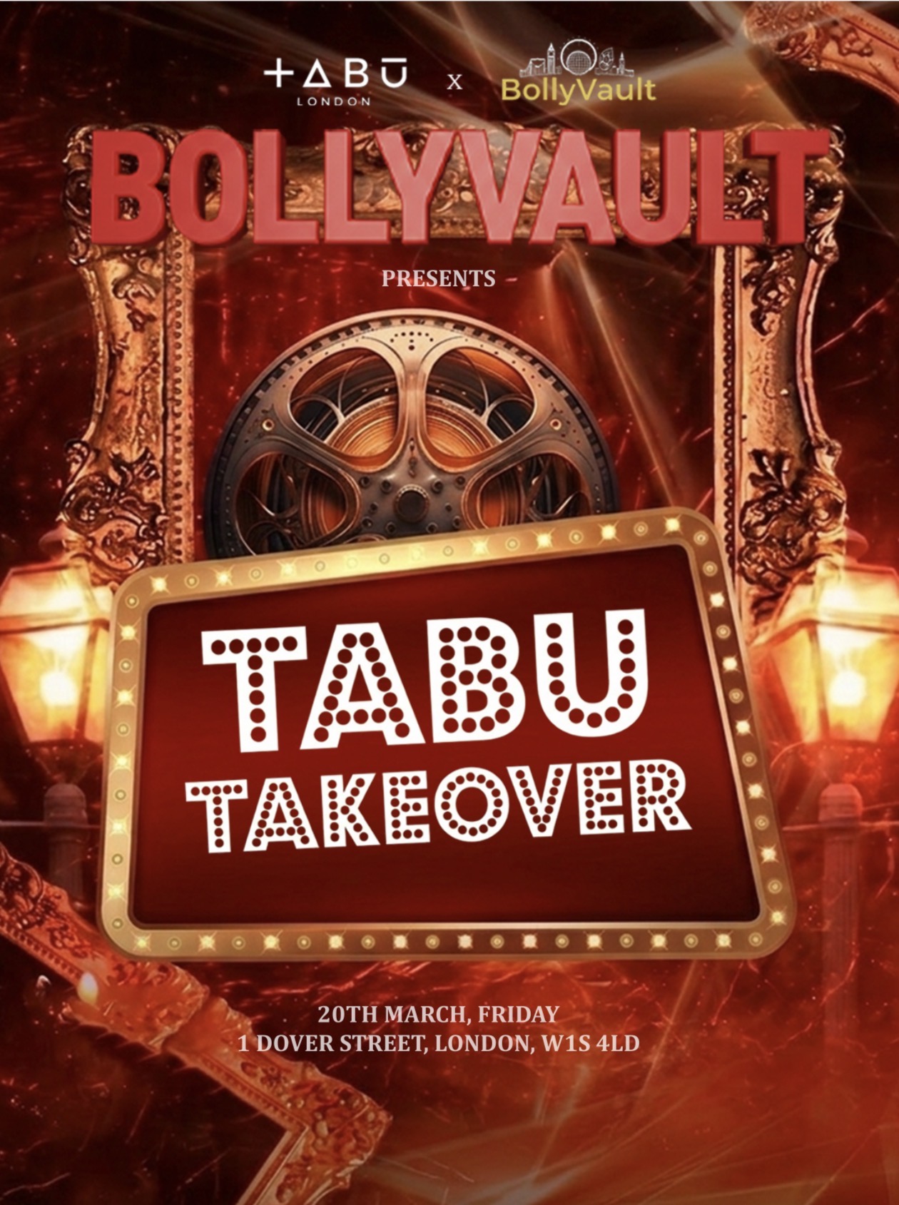 BollyVault x QMUL — Mayfair Takeover at Tabu