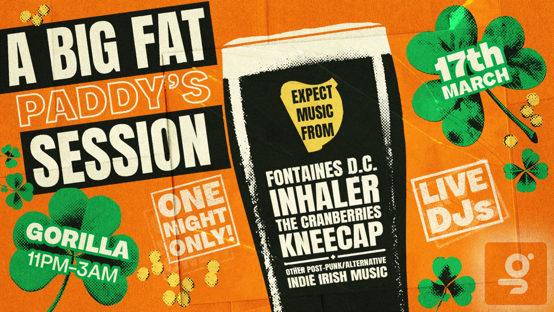 A BIG FAT PADDY'S SESSION