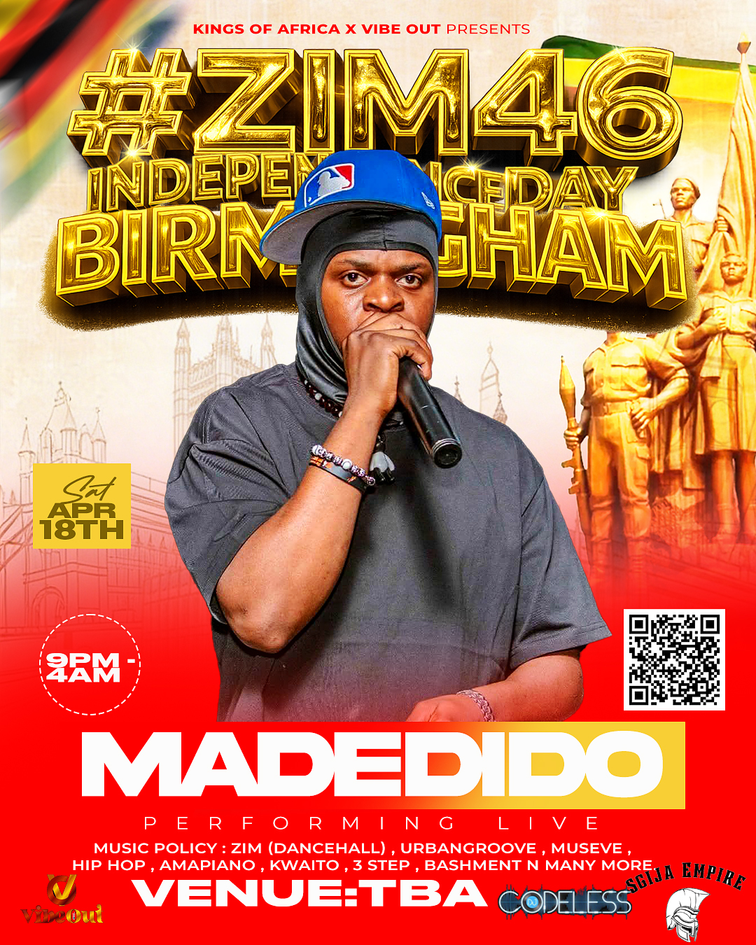 #ZIM46 INDEPEDENCE DAY BIRMINGHAM