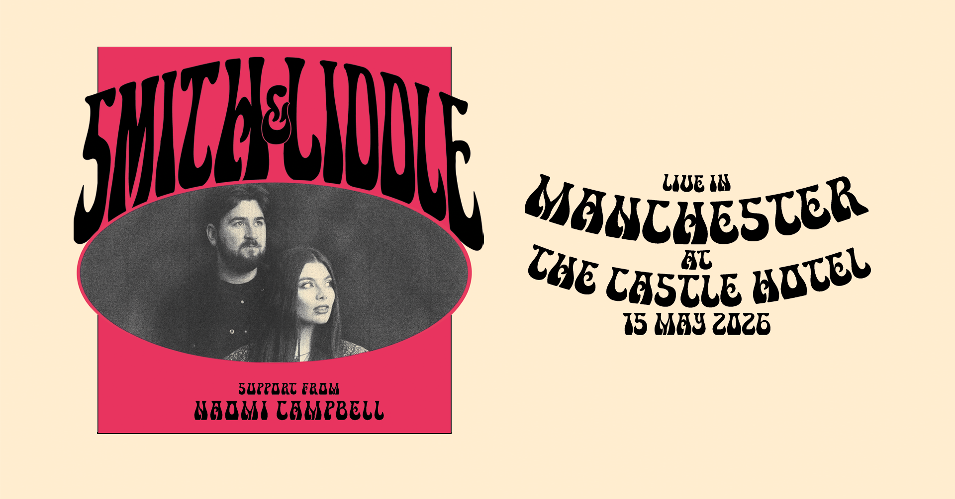 Naomi Campbell supporting Smith & Liddle