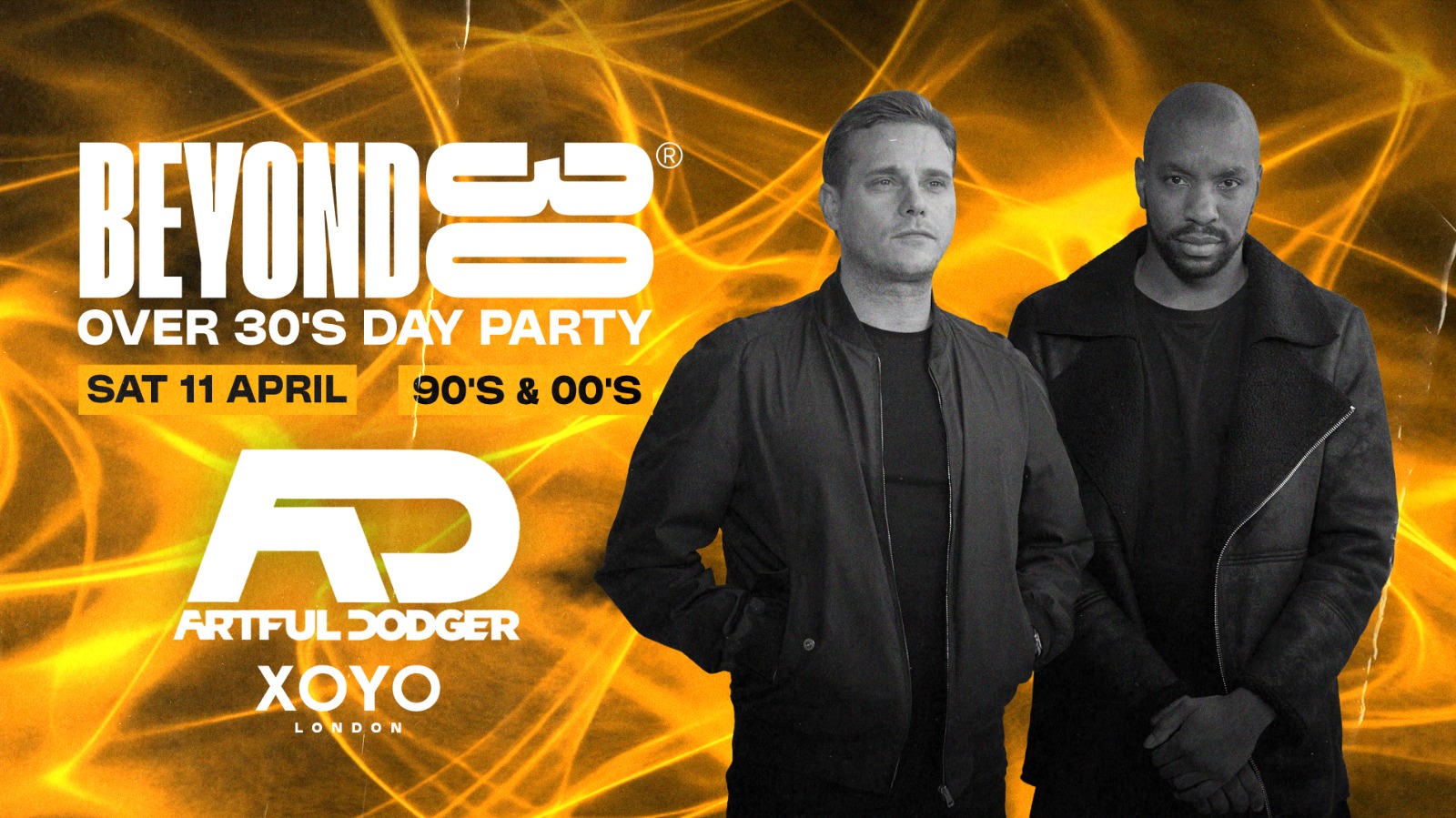 OVER 30s DAYTIME CLUBBING WITH ARTFUL DODGER 🕺🏽