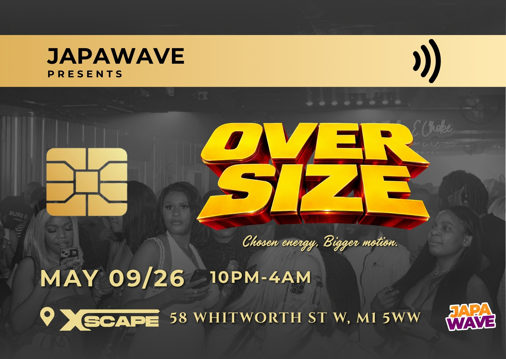 OVERSIZE @XSCAPE MANCHESTER