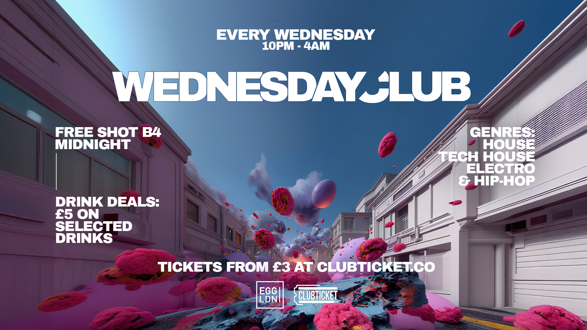 Wednesday Club at Egg London