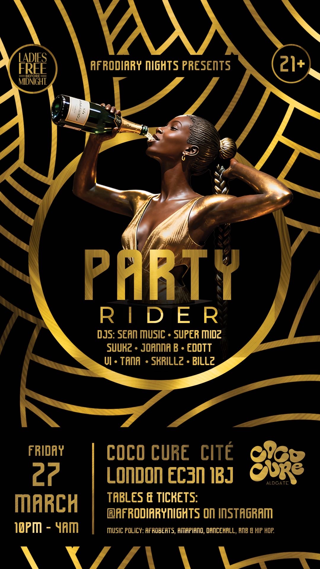 Party Rider | Afrobeats & Amapiano