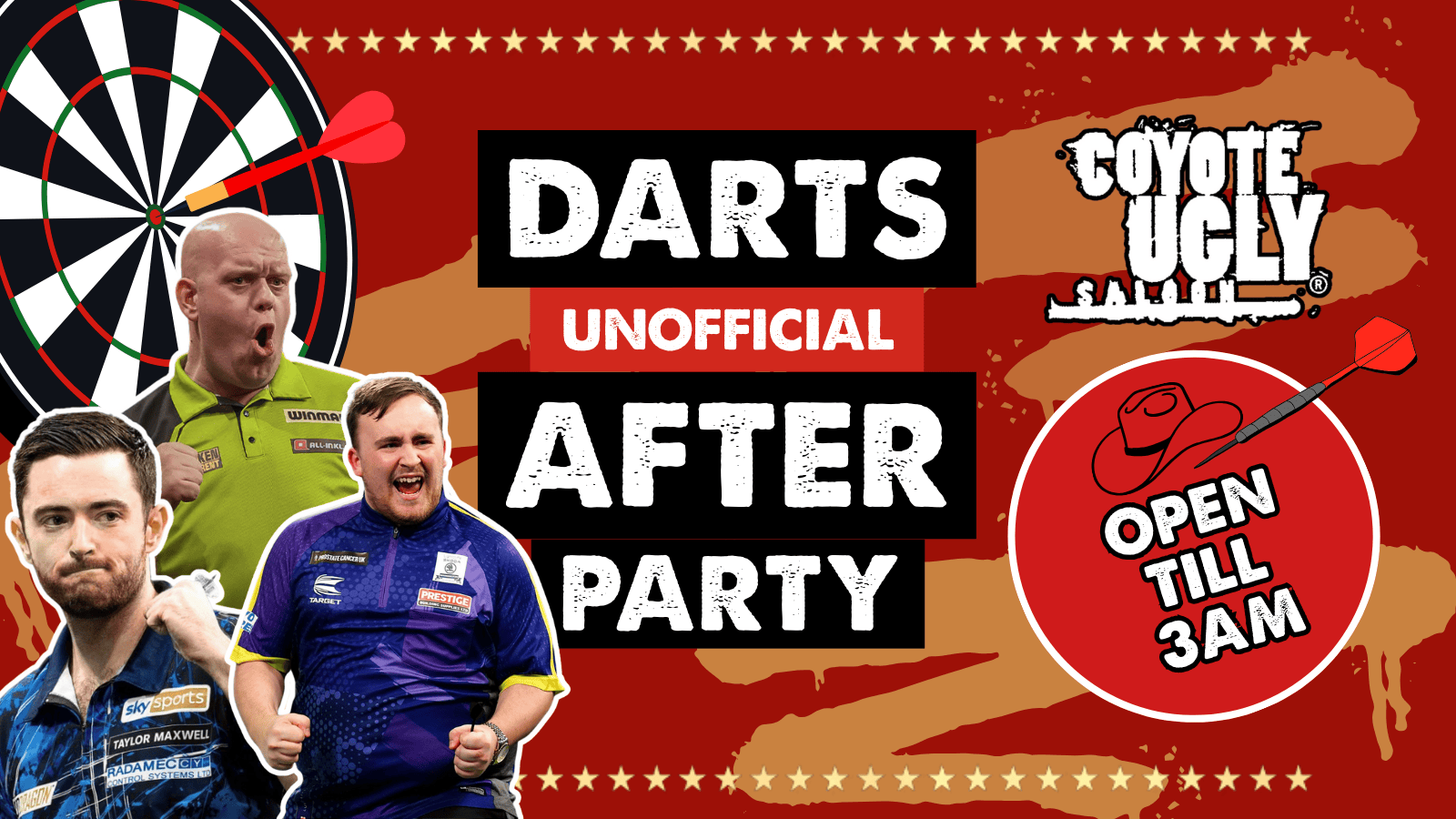 DARTS UNOFFICIAL AFTERPARTY