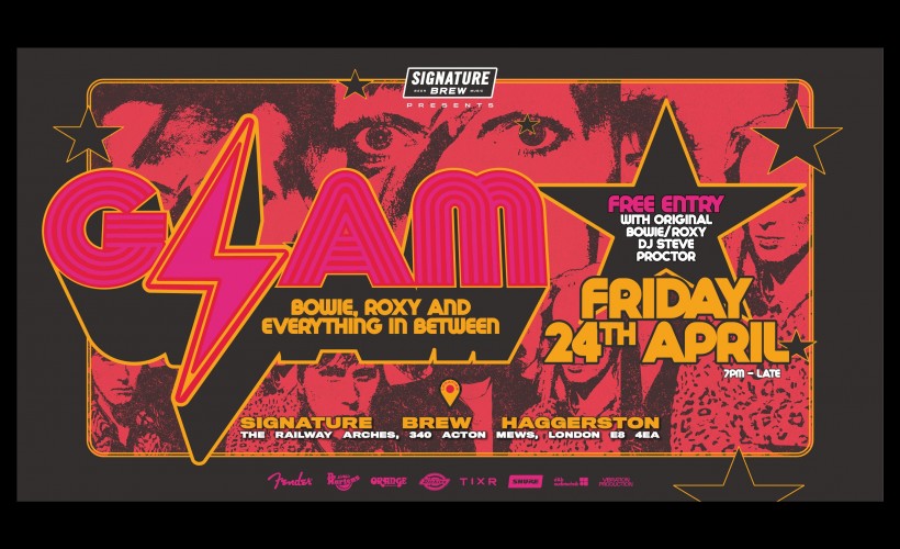 GLAM - Bowie, Roxy and everything in between | London