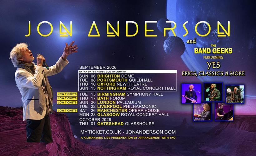 JON ANDERSON & THE BAND GEEKS