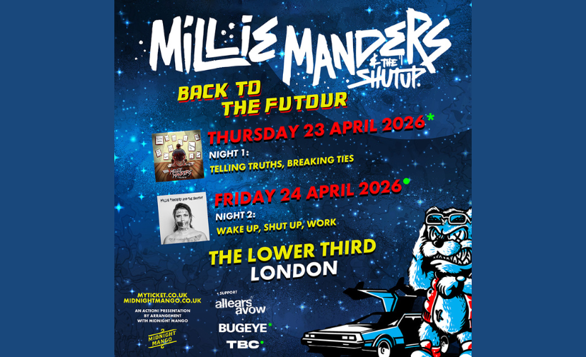 Millie Manders and The ShutUp - Back to the FuTour