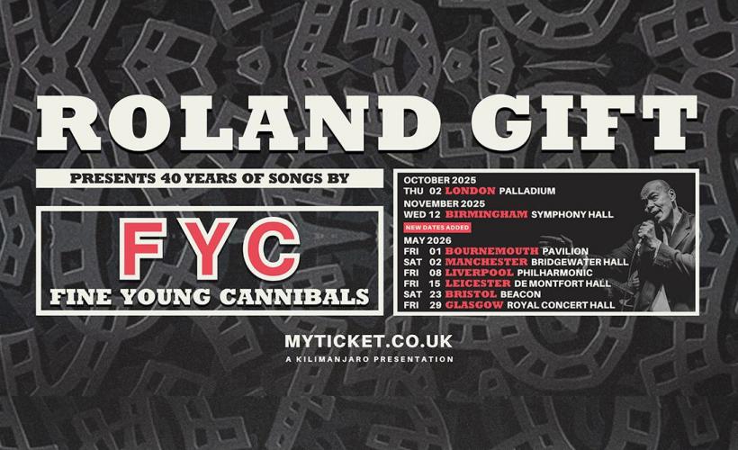 Roland Gift Presents 40 Years of Songs by Fine Young Cannibals