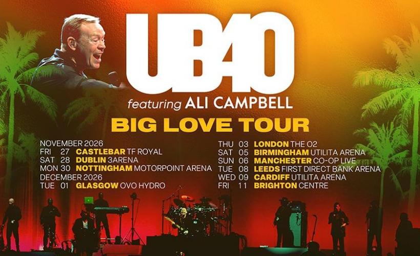 UB40 feat Ali Campbell - The Big Love Tour