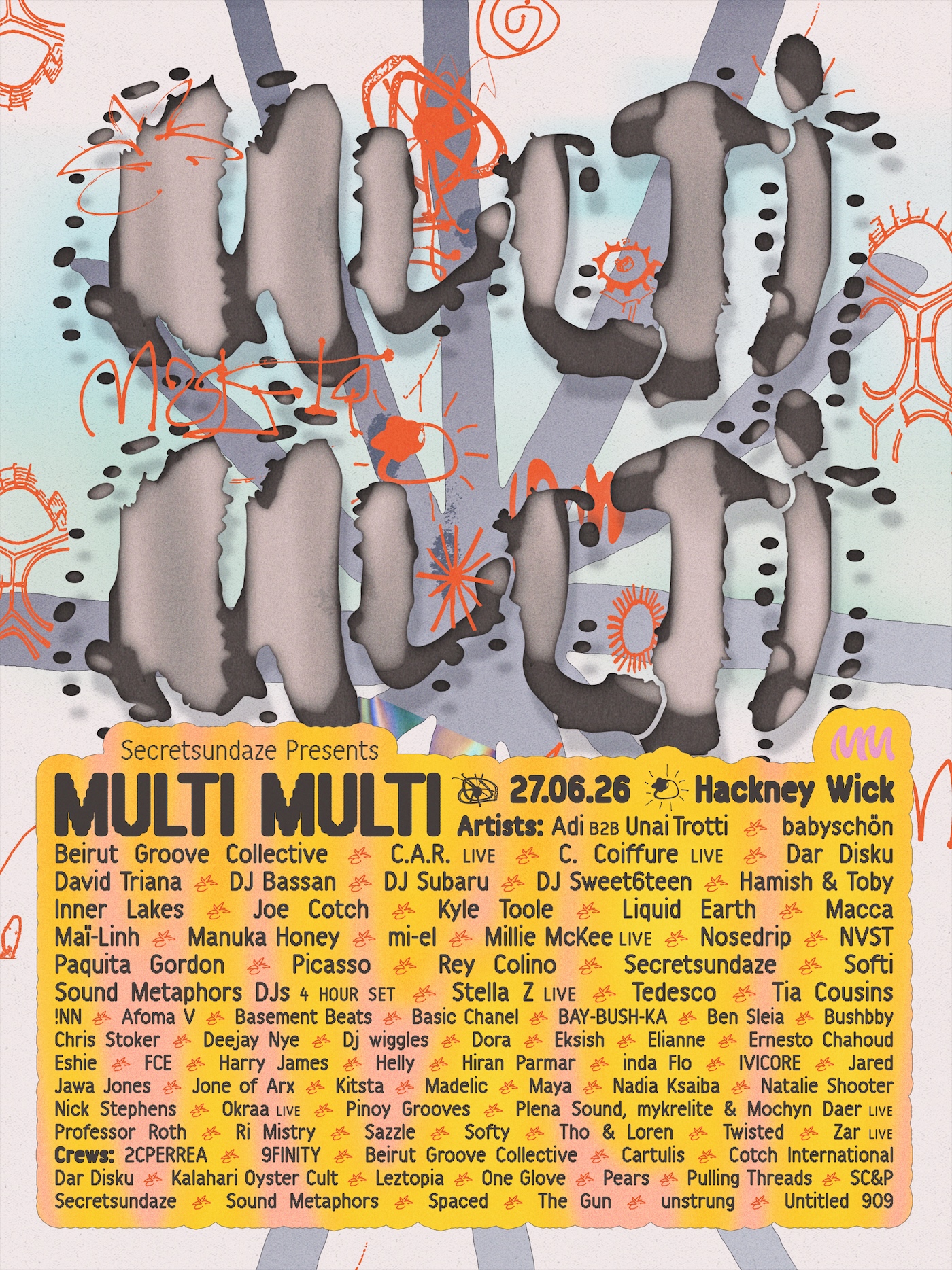 Secretsundaze presents: Multi Multi 2026